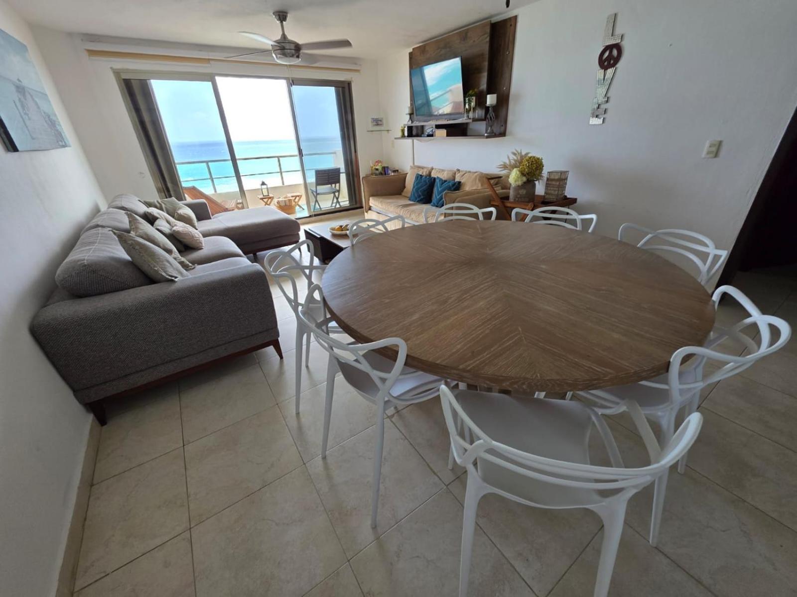 Perfect Vacation Getaway,Ocean View,Wifi, Beach Канкун Екстер'єр фото