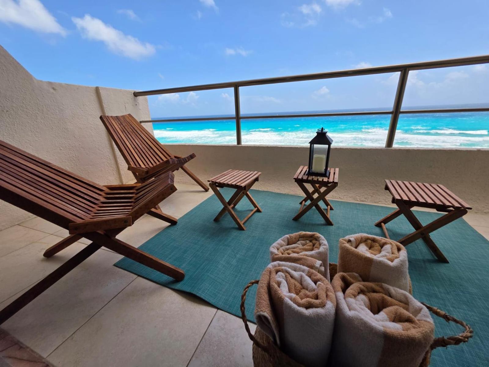 Perfect Vacation Getaway,Ocean View,Wifi, Beach Канкун Екстер'єр фото