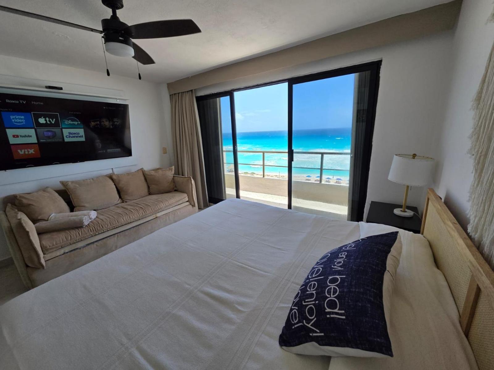 Perfect Vacation Getaway,Ocean View,Wifi, Beach Канкун Екстер'єр фото